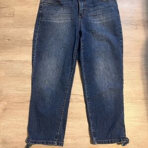 Bandolino Dark Blue Straight Leg Jeans
